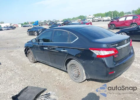 2015 Nissan Sentra S from USA, damaged, VIN 3N1AB7AP2FY274983